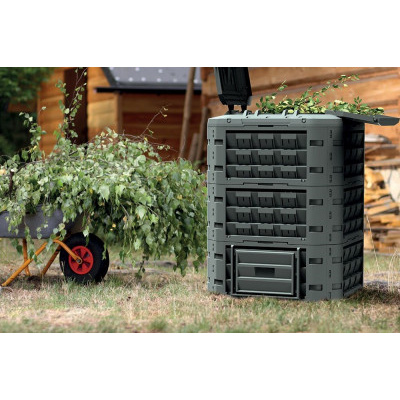 Prosperplast Kompostér COMPOGREEN VARIO 650l černý
